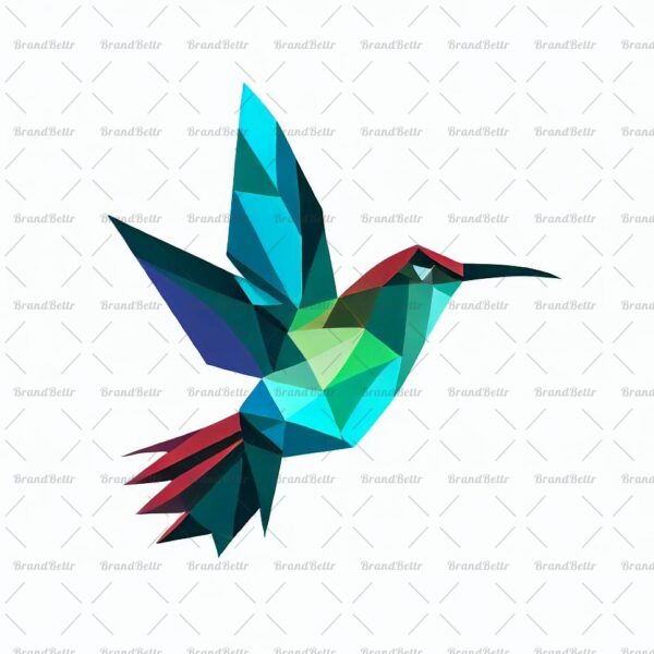 Geometrischer Kolibri